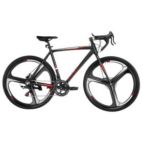 VEVOR Road Bike, 700C Wheels Racing Bike, SHIMANO 14 Speeds Drivetrain City Commuter Road Bicycle