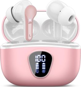 Wireless Earbuds, Bluetooth 5.4 Headphones HiFi Stereo, Bluetooth Earbuds with ENC Noise Cancelling Mic, IP7 Waterproof in Ear Earphones, 48H