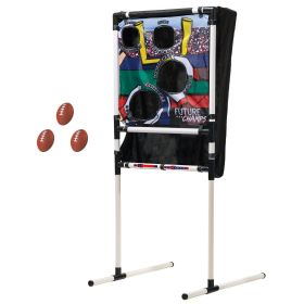 Multi-color Football Target Toss Game, 4 Pieces