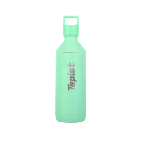 ThirtyO 30oz Stainless Steel Bottle Compatible with Sodastream Machines (Color: Teal)
