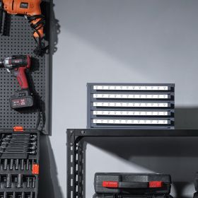 Tap Dispenser Cabinet, Five-Drawer Tap Organizer Cabinet For #2-56-#12-28 Steel Tap Dispenser Organizer Cabinet With Labels, 60-Compartment Stack (Option: Grey)